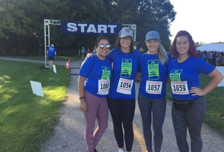 Four orthodontic team members at the SEDOL five K