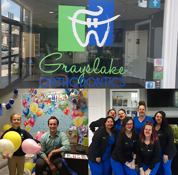 Collage of images of Grayslake Orthodontics